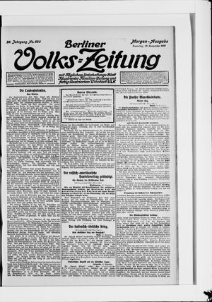 Berliner Volkszeitung vom 19.12.1911