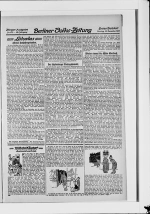 Berliner Volkszeitung on Dec 31, 1911