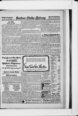 Berliner Volkszeitung vom 10.01.1912