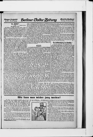 Berliner Volkszeitung vom 14.01.1912