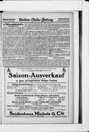 Berliner Volkszeitung on Jan 14, 1912