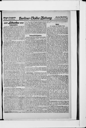 Berliner Volkszeitung on Jan 27, 1912