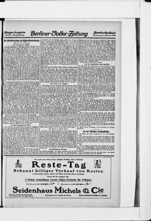 Berliner Volkszeitung on Feb 1, 1912