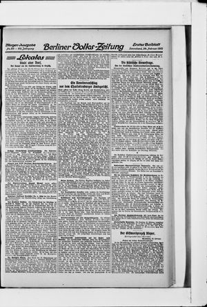 Berliner Volkszeitung vom 24.02.1912