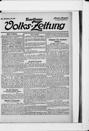 Berliner Volkszeitung vom 02.03.1912