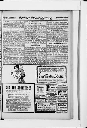 Berliner Volkszeitung vom 07.03.1912