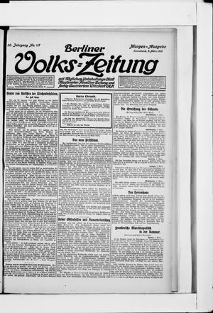 Berliner Volkszeitung on Mar 9, 1912