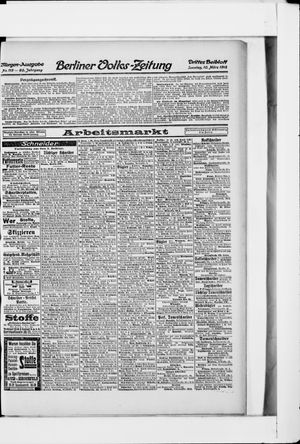 Berliner Volks-Zeitung vom 10.03.1912