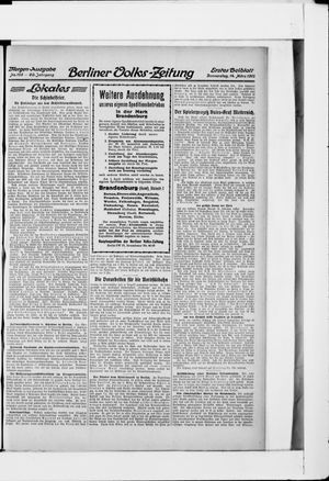Berliner Volkszeitung vom 14.03.1912