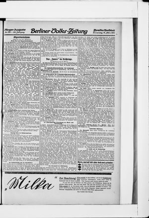Berliner Volkszeitung vom 14.03.1912