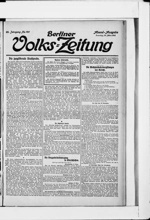 Berliner Volkszeitung vom 26.03.1912