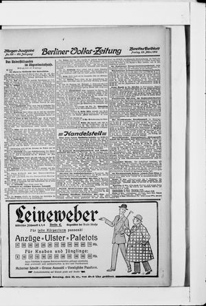 Berliner Volkszeitung vom 29.03.1912