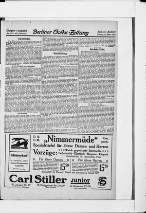 Berliner Volkszeitung vom 31.03.1912