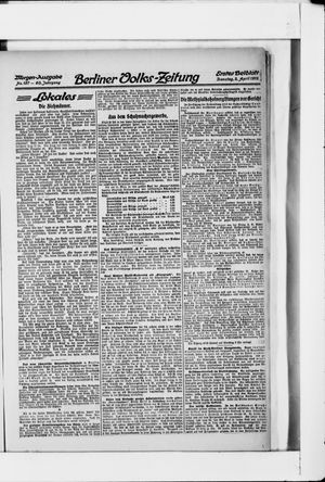 Berliner Volkszeitung on Apr 2, 1912