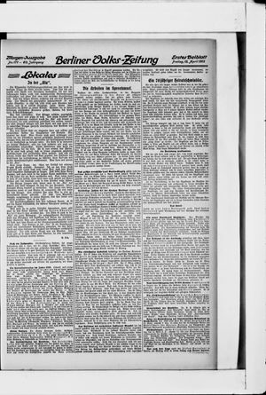 Berliner Volkszeitung vom 12.04.1912