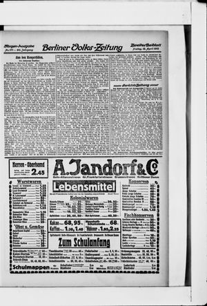 Berliner Volkszeitung on Apr 12, 1912