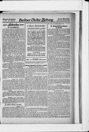 Berliner Volkszeitung vom 18.04.1912