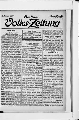Berliner Volkszeitung on Apr 23, 1912