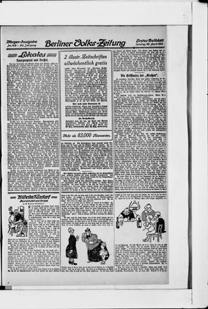 Berliner Volkszeitung vom 28.04.1912