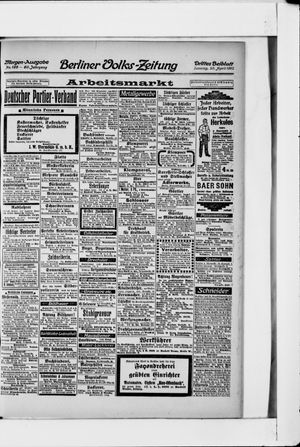 Berliner Volkszeitung on Apr 28, 1912