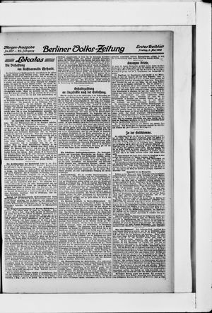 Berliner Volkszeitung vom 03.05.1912