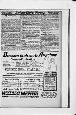 Berliner Volkszeitung vom 05.05.1912