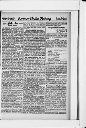 Berliner Volkszeitung vom 11.05.1912