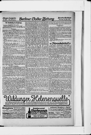 Berliner Volkszeitung vom 14.05.1912