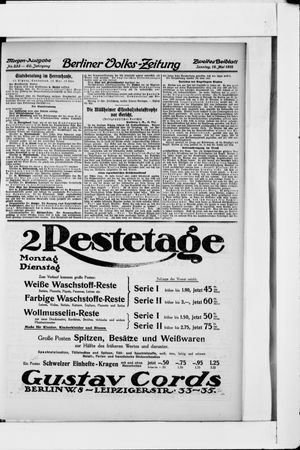 Berliner Volkszeitung vom 19.05.1912