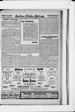 Berliner Volkszeitung vom 24.05.1912