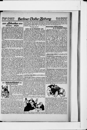 Berliner Volkszeitung on May 26, 1912