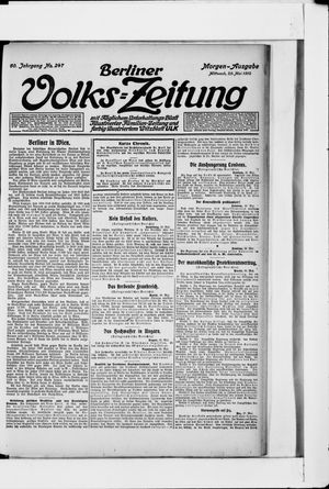 Berliner Volkszeitung vom 29.05.1912
