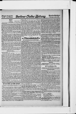 Berliner Volkszeitung on Jun 4, 1912