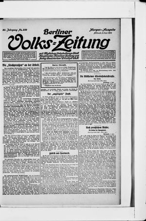 Berliner Volkszeitung vom 05.06.1912