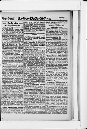 Berliner Volkszeitung vom 06.06.1912