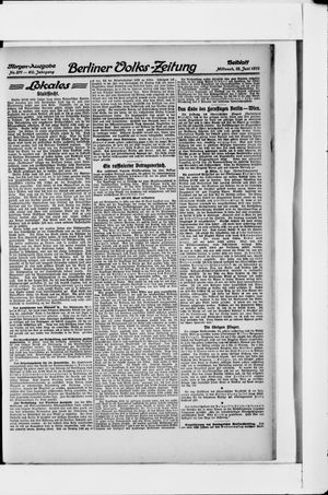 Berliner Volkszeitung on Jun 12, 1912