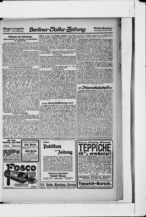 Berliner Volkszeitung vom 16.06.1912
