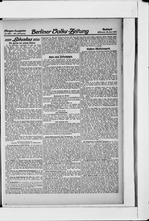 Berliner Volkszeitung vom 19.06.1912