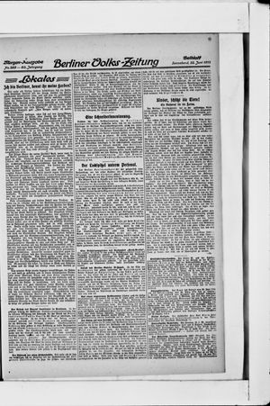 Berliner Volkszeitung on Jun 22, 1912