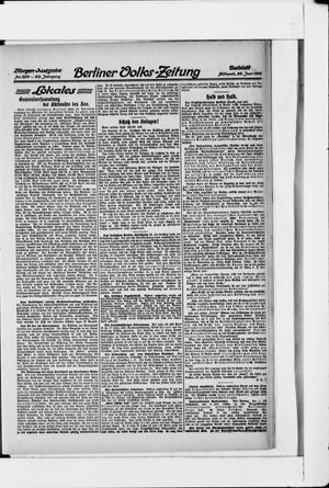 Berliner Volkszeitung vom 26.06.1912
