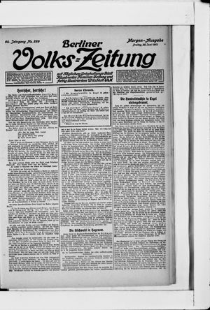 Berliner Volkszeitung vom 28.06.1912
