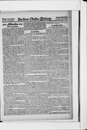 Berliner Volkszeitung on Jun 29, 1912