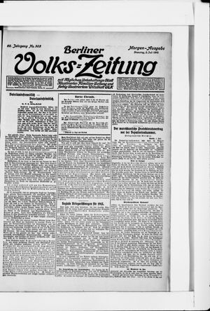 Berliner Volkszeitung vom 02.07.1912