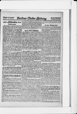 Berliner Volkszeitung on Jul 2, 1912