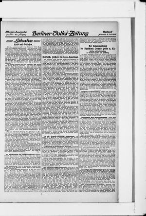 Berliner Volkszeitung vom 03.07.1912