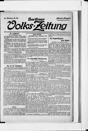 Berliner Volkszeitung vom 04.07.1912