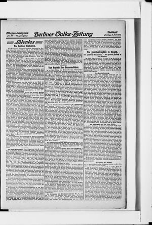 Berliner Volkszeitung vom 05.07.1912