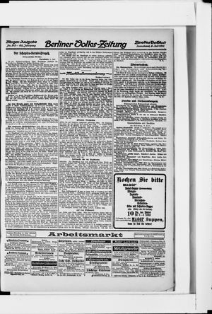 Berliner Volkszeitung on Jul 6, 1912