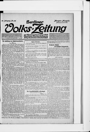 Berliner Volkszeitung vom 10.07.1912