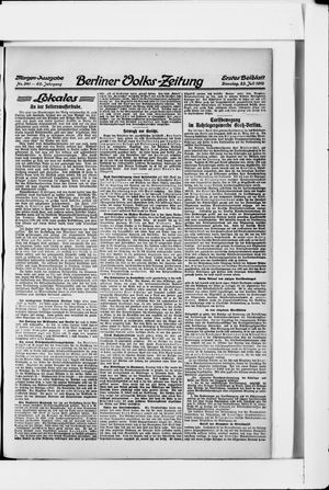 Berliner Volkszeitung on Jul 23, 1912